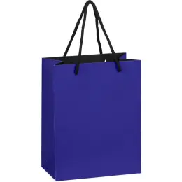 Omega Mini Paper Gift Bag Blue